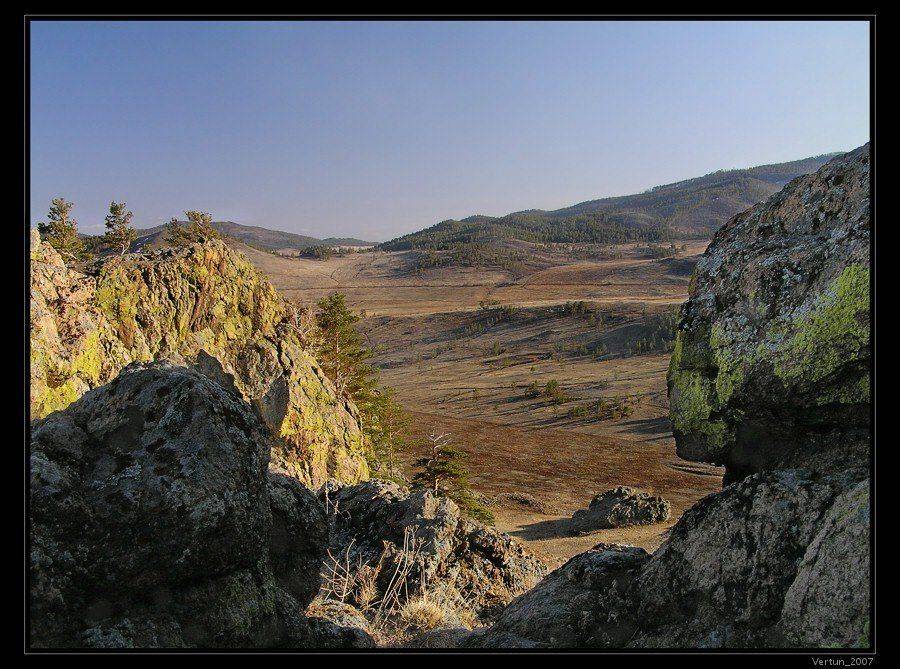 горы, вершина, долина, весна, бурятия, Игорь Глушко