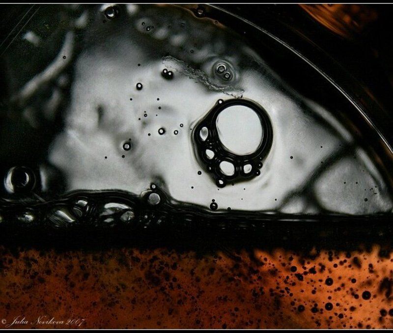 макро, отражение, недопонятость Ассиметричное отражение макро мира.photo preview