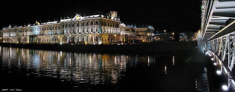 петербург, ночь, эрмитаж, мост ночнОе эрмитАжно-мостОвое :)photo preview