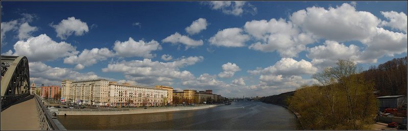 панорама, москва, набережная, фрунзенская Фрунзенскаяphoto preview