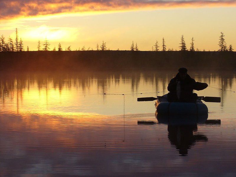 утро,рыбак, озеро,якутия Утро рыбакаphoto preview