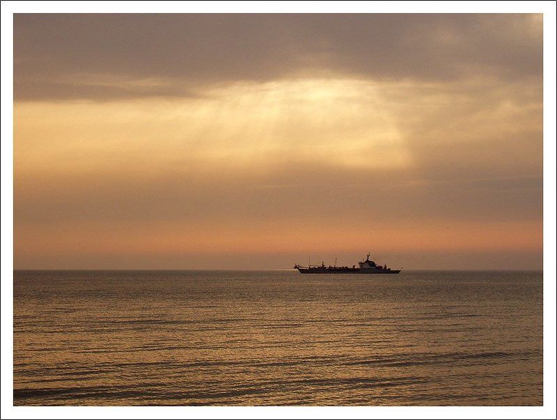 балтийское море, балтийск, вечер, корабль Вечерние краски Балтикиphoto preview