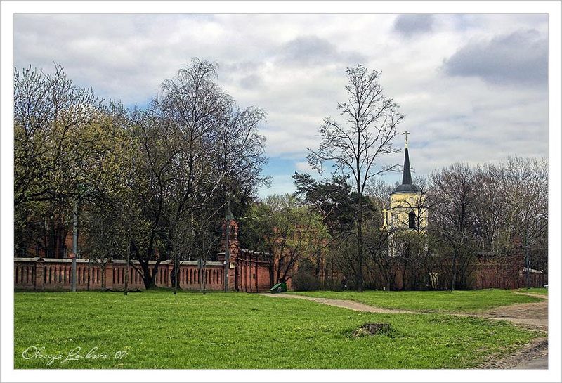 покровское-стрешнево-глебово, усадьба, москва, храм покрова пресвятой богородицы, весна Покровское-Стрешнево-Глебовоphoto preview