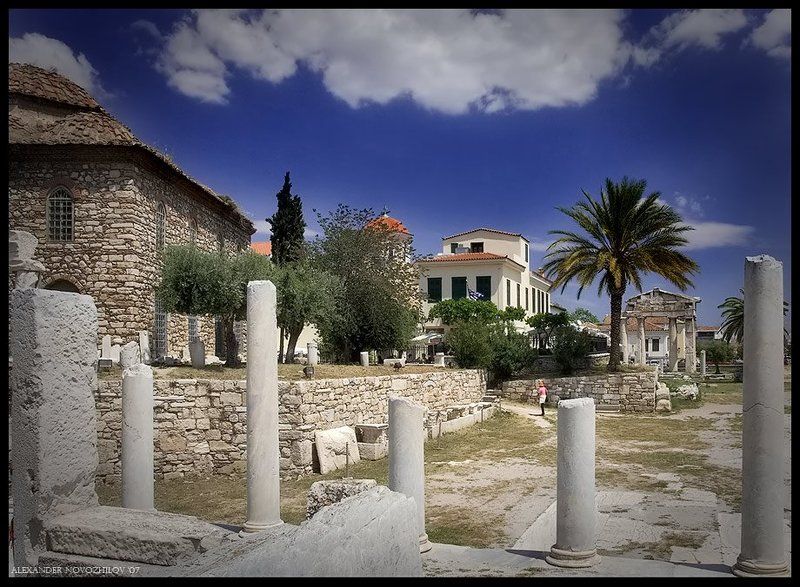 греция, раскопки, афины .greece - atheens - excavationphoto preview