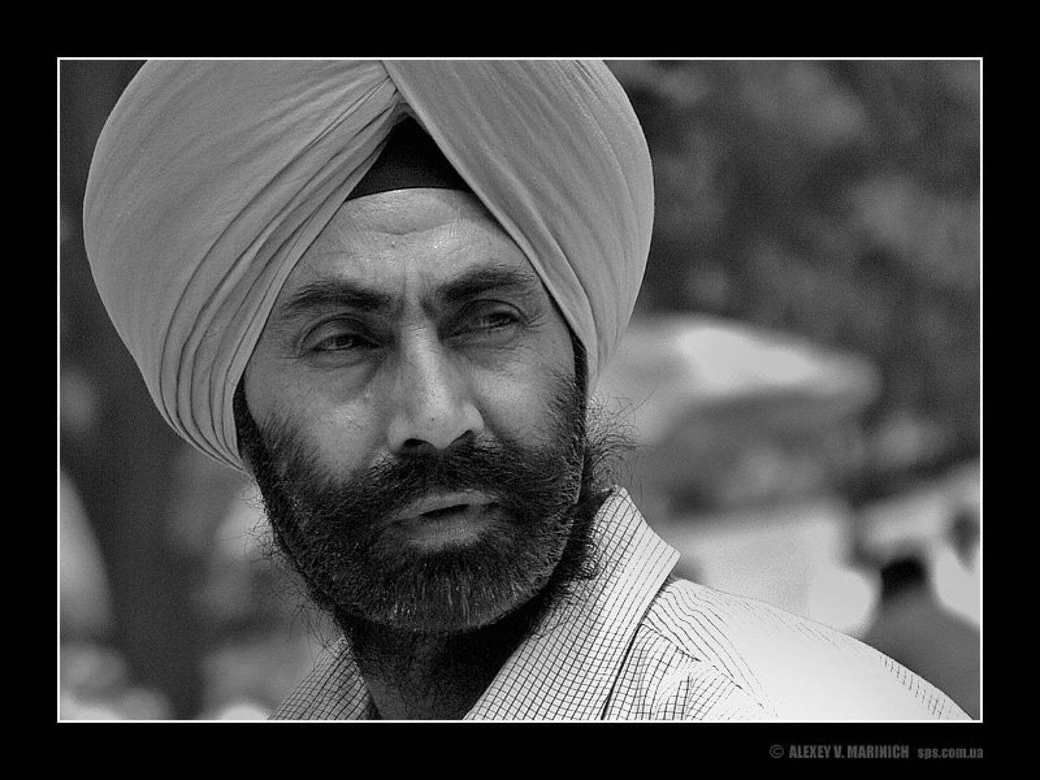 Таксист. Автор: Alexey Marinich портрет, жанр, лицо, человек, индус, таксист, washington, dc, вашингтон, сша, америка, Alexey Marinich