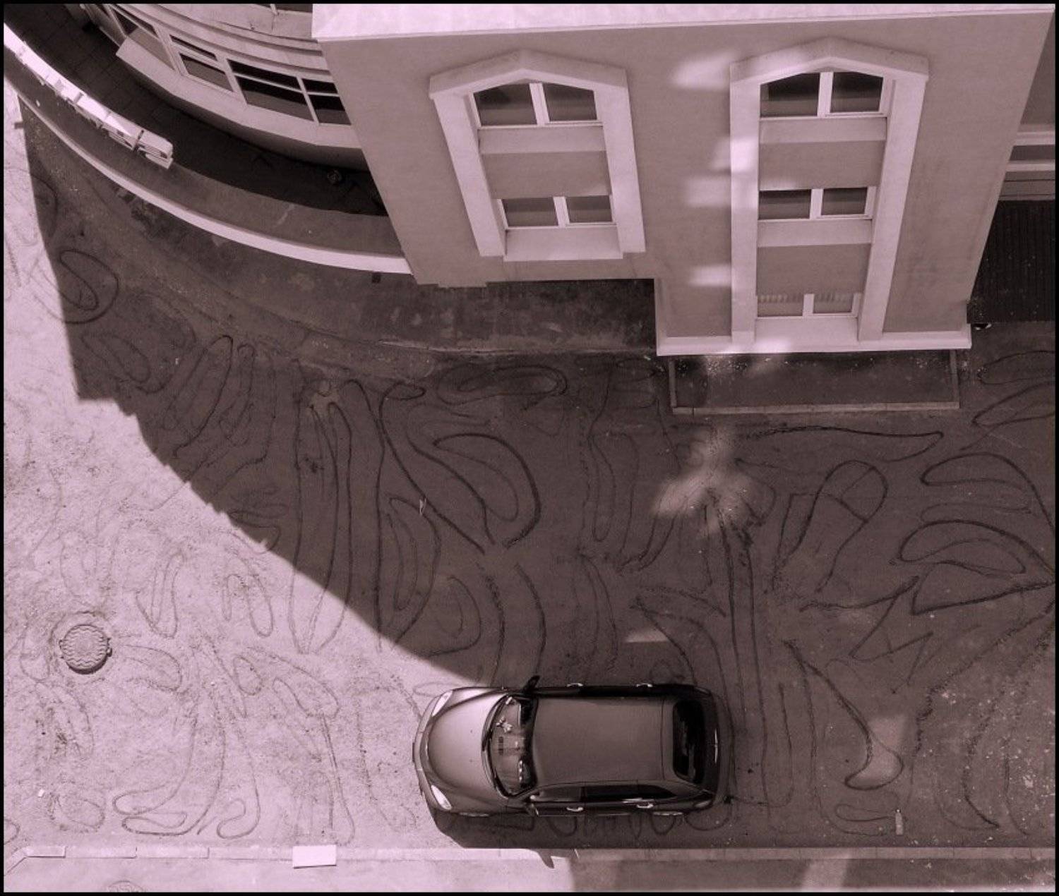 машинка, дом, провода, tynez