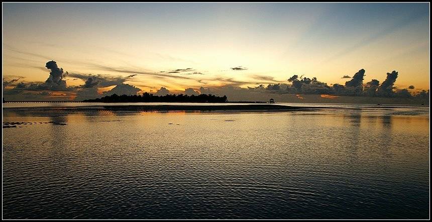 закат, мальдивы, остров, океан, Григорий Иващенко