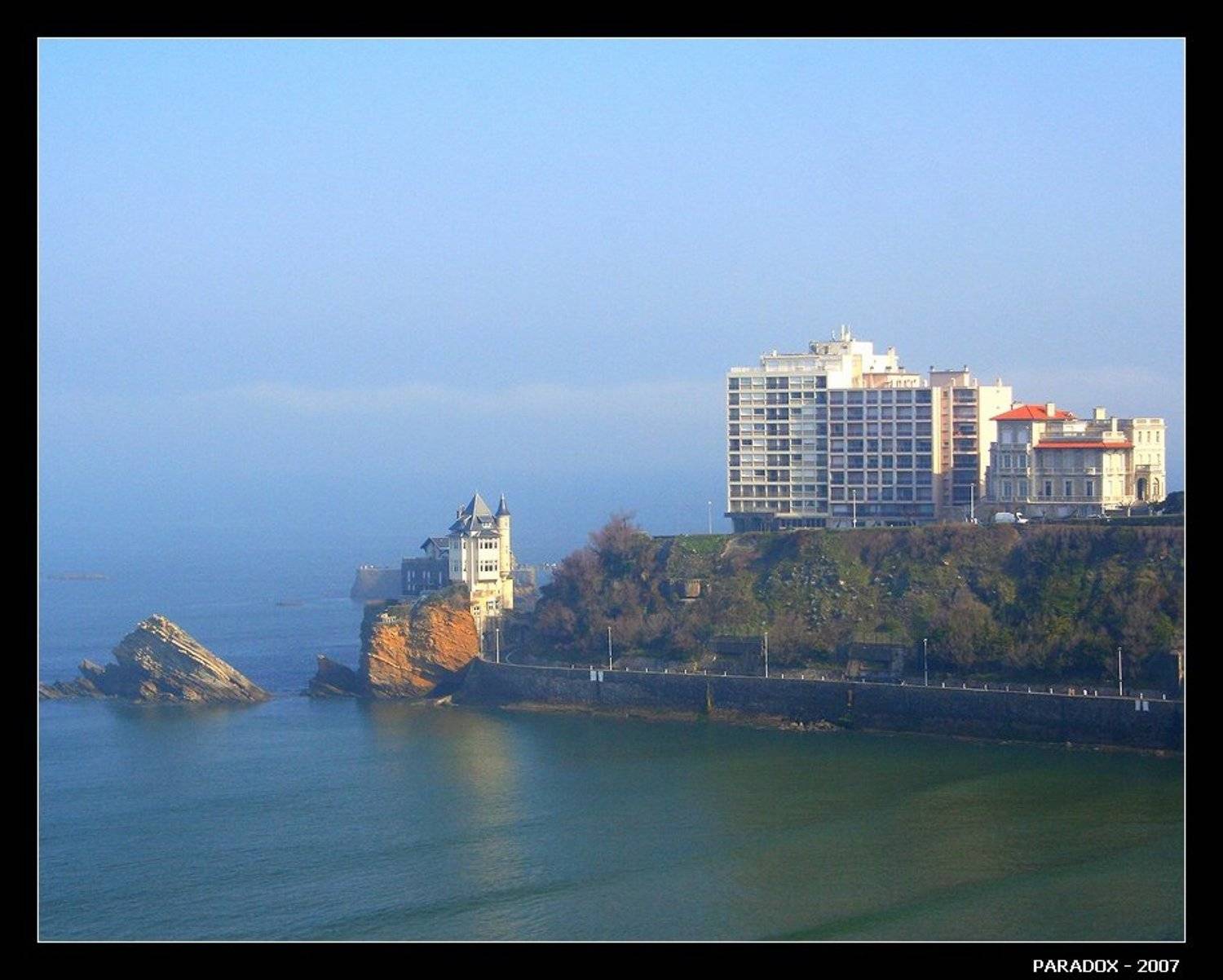 франция, страна_басков,  атлантический_океан, биарритц, утро,туман, paradox, PARADOX