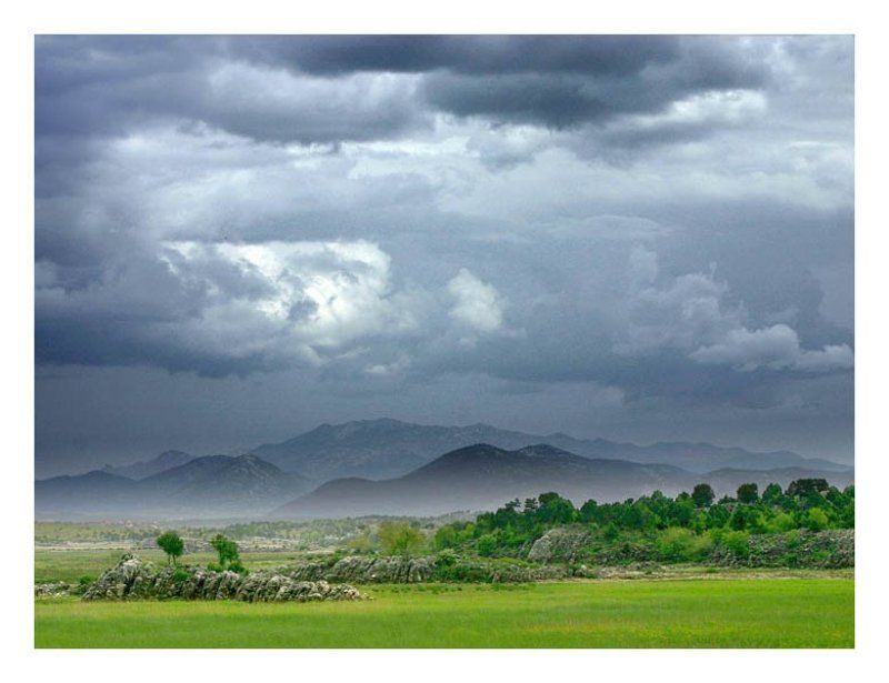 турция, горы, скалы, грозовые тучи photo preview