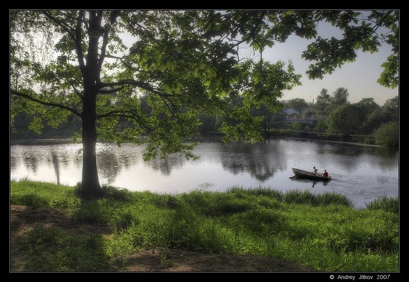 голицыно, пруд, лодка, пезаж, photohunter ***photo preview
