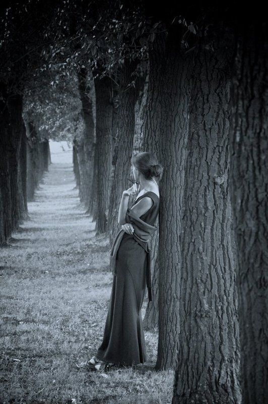 Синяя аллеяphoto preview