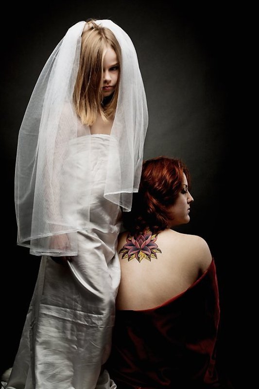 дочь, анна, и, ее, тетушка, ксения, :) Цветок лотосаphoto preview