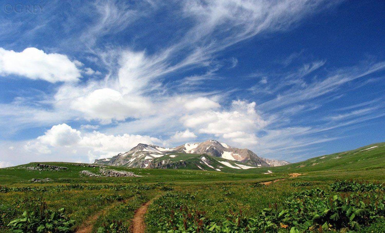 горы, альпика, небо, облака, Сергей Павлов