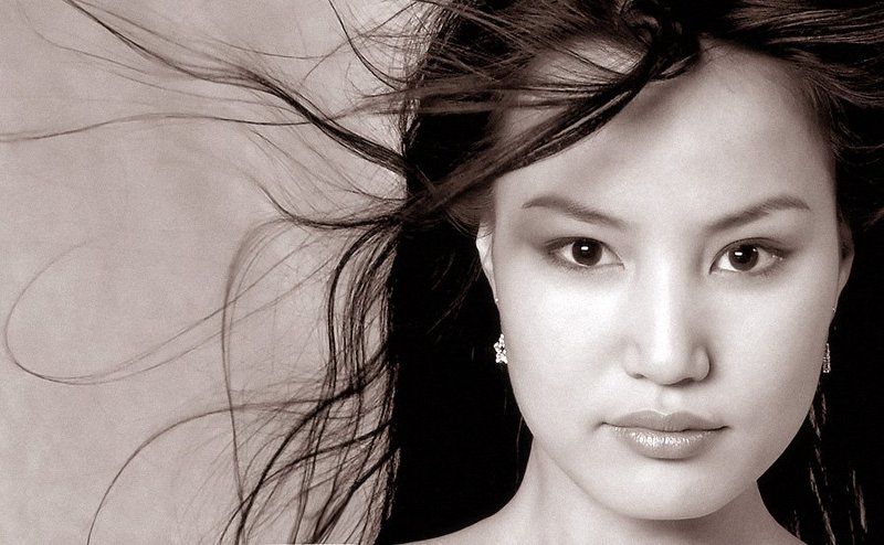 девушка, портрет, чб bw beautyphoto preview