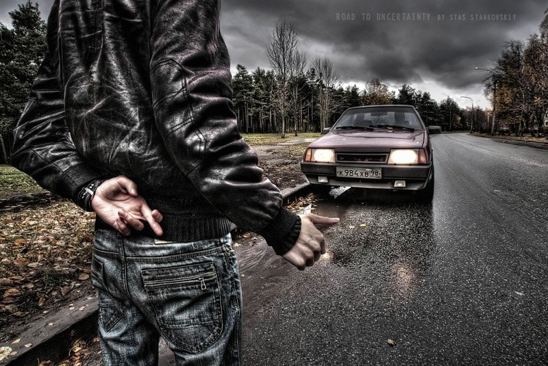 hdr Road to uncertaintyphoto preview