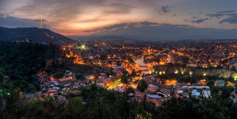 тбилиси Ночной Тбилисиphoto preview