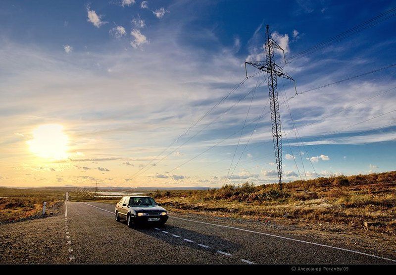 мурманск,осень,тундра,вечер Вечерний этюд.photo preview