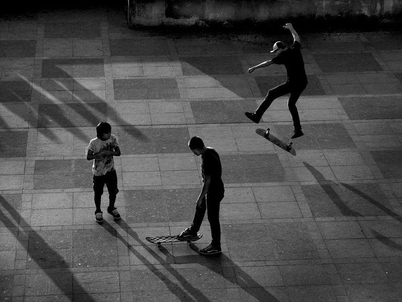 Шахматы на скейтеphoto preview