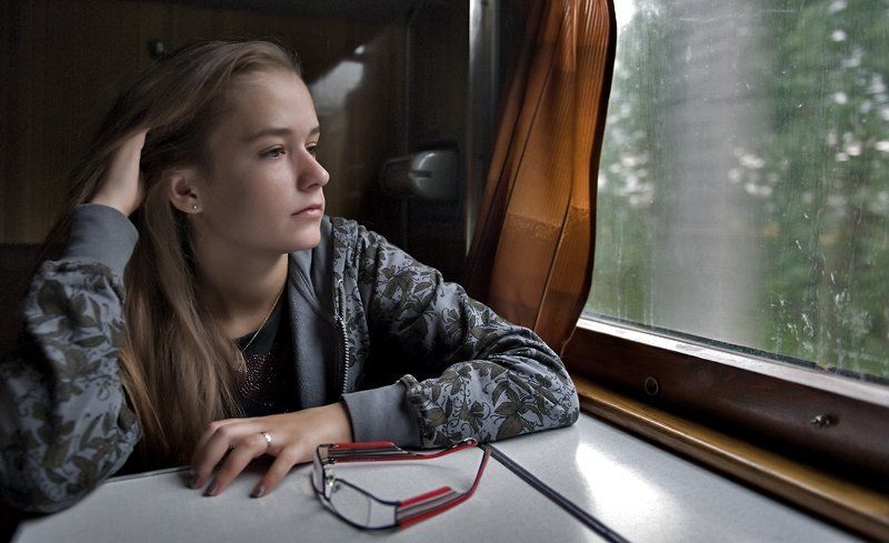 девушка,дорога,путешествие В пути...photo preview