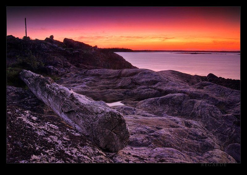 карелия, белое море, закат, рассвет, скалы naissancephoto preview