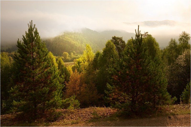 хребет, малый ямантау, южный урал, башкирия Осень на Южном Урале, осень. фото превью