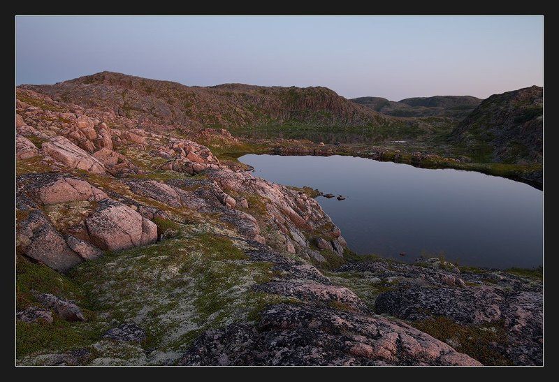 баренцево море, териберка Ночные тундрыphoto preview
