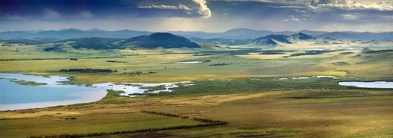 большой, горы, гроза, далекий, дождь, долина, иткуль, красивый, небо, облака, озеро, панорама, пейзаж, природа, путешествия, сибирь, степь, туризм, хакасия, холмы, широкий Долина озера Иткульphoto preview