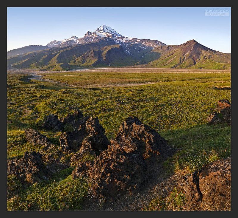 камчатка, вулкан, зимина, безымянный Вулкан Зиминаphoto preview