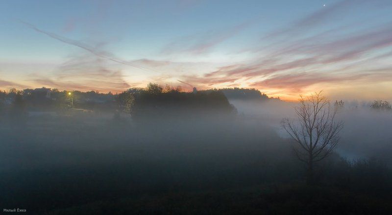 туман, утро, Созерцание...photo preview