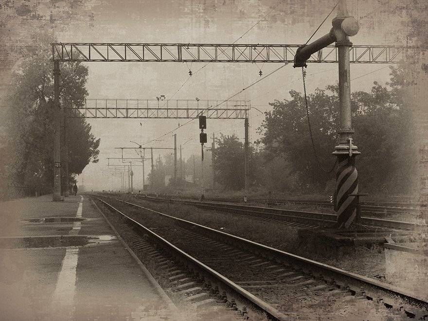 Старый мотив железных дорог. Автор: Олег Обухов , Олег Обухов