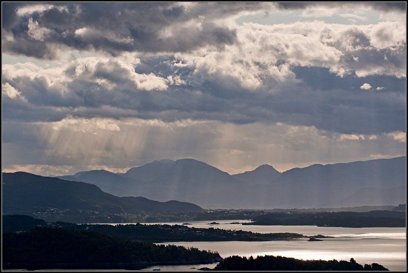 норвегия,солнечный дождь Солнечный дождьphoto preview