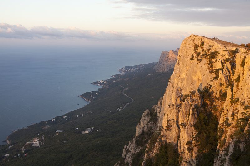 Крым, Мердвен-Каясы, рассвет Рассвет на Мердвен-Каясыphoto preview