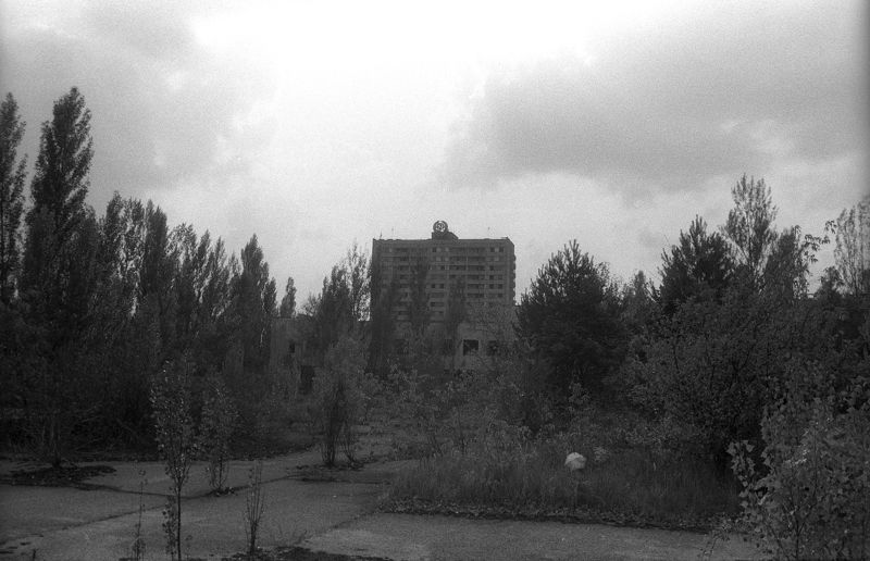 Чернобыль, Украина, АЭС, репортаж, пленка, чб, Застывшее время...photo preview