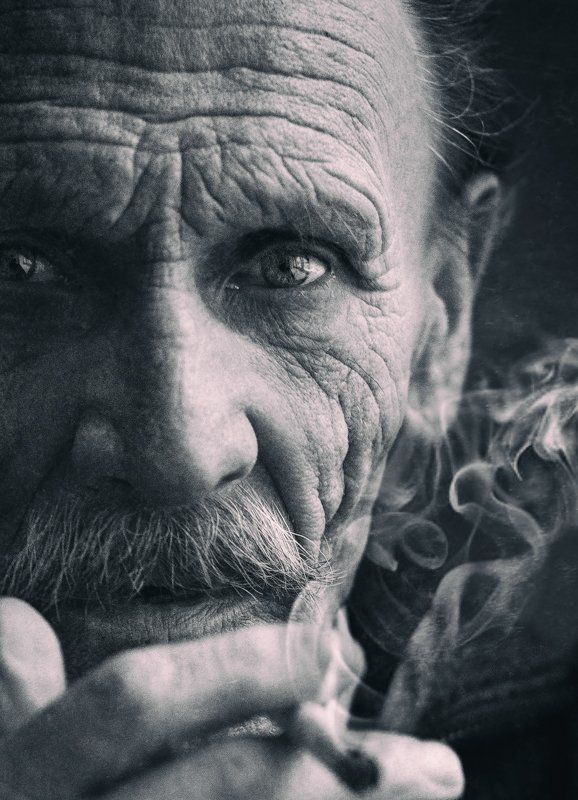 В курилке, Владимир сапин, Разговор Разговор.photo preview