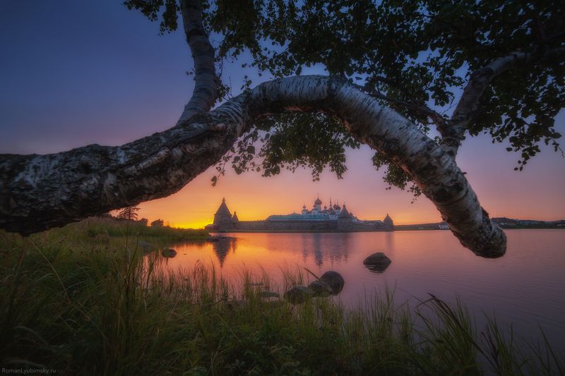 соловки, серев, фототур, монастырь, россия, пейзаж, закат. Закат на соловкахphoto preview