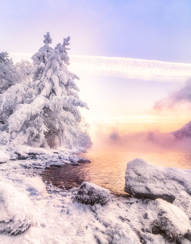 сибирь, хакасия, зима, siberia, khakassia, winter Зима окуталаphoto preview