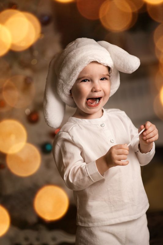 Новогодний зайчикphoto preview