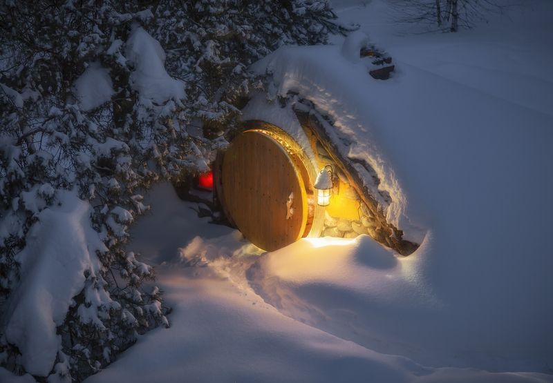 хоббит, бильбо, рождество, бунырёво Рождество у старого Бильбо.. фото превью