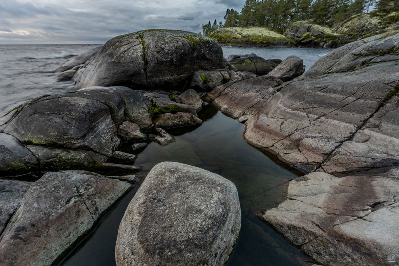 озеро камни карелия Камни...photo preview