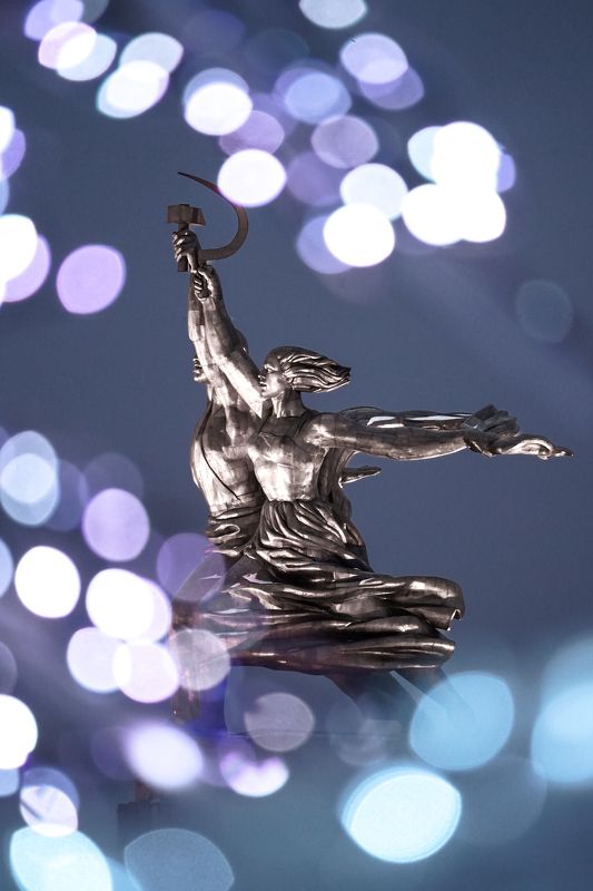 монумент Новогодний монумент фото превью