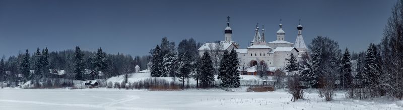 ферапонтово, зима Ферапонтово. День и ночьphoto preview