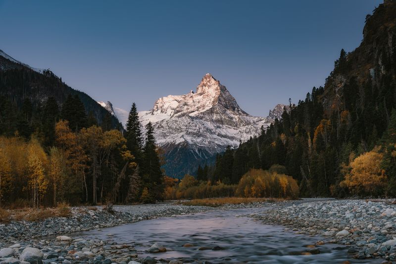 Осенний Домбай и Приэльбрусьеphoto preview