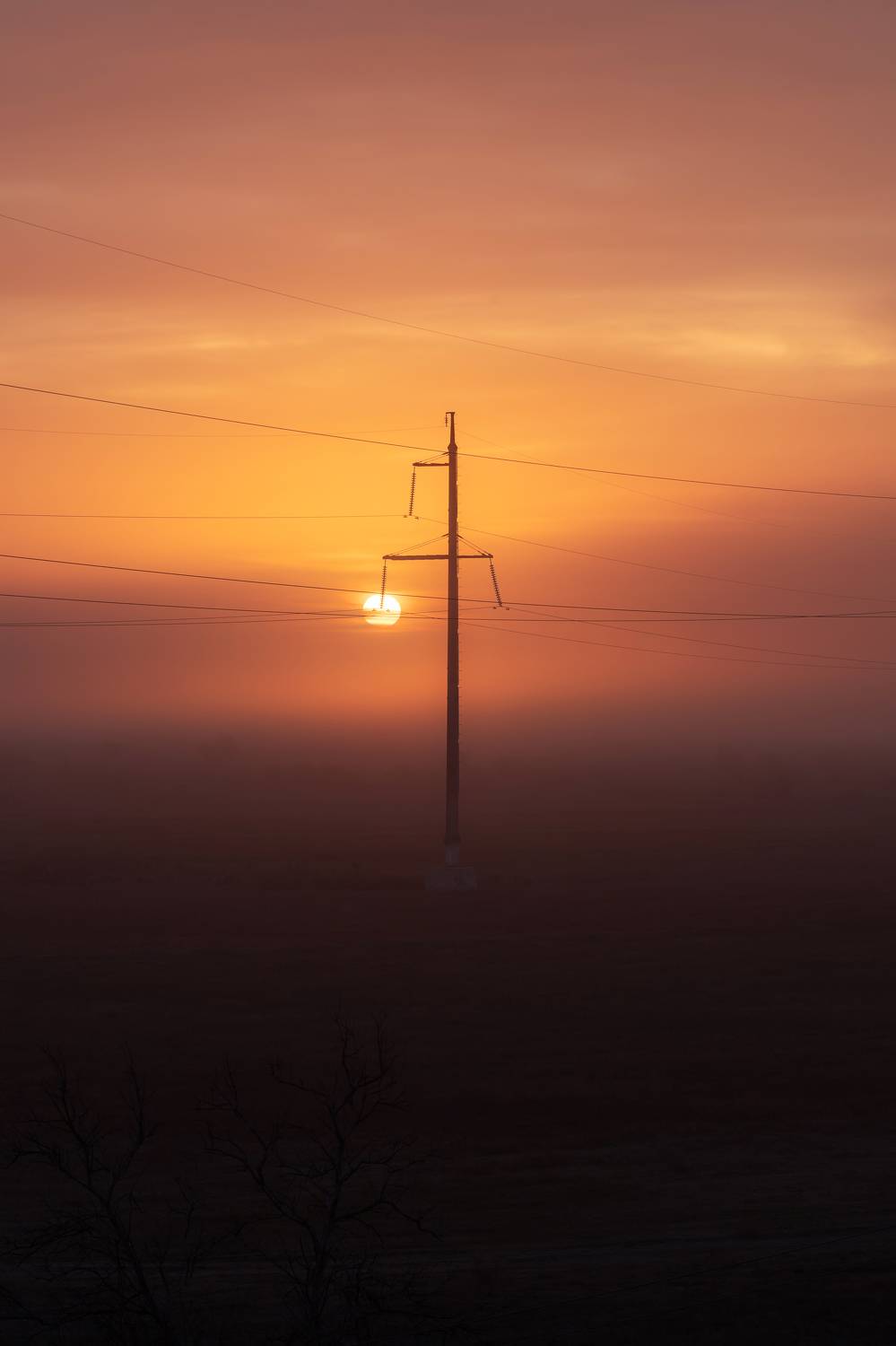 солнце, рассвет, пейзаж, небо, утро, Влад Рябинин