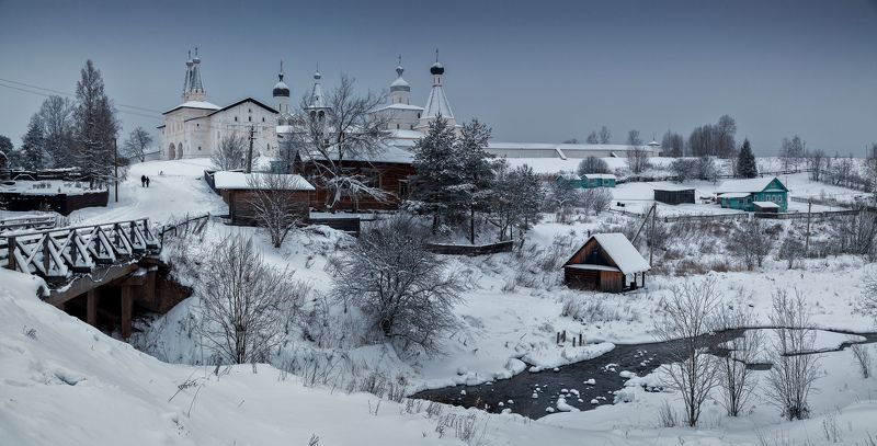 ферапонтово, зима, вечер Ферапонтово. День, вечер и ночьphoto preview