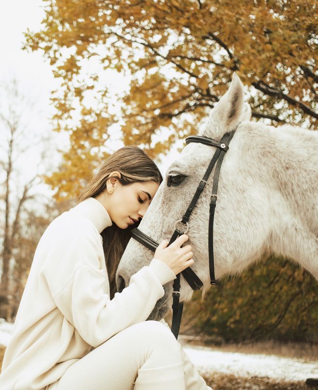#женскийпортрет #фотосессияслошадью #лошадь Диана и Барселона photo preview