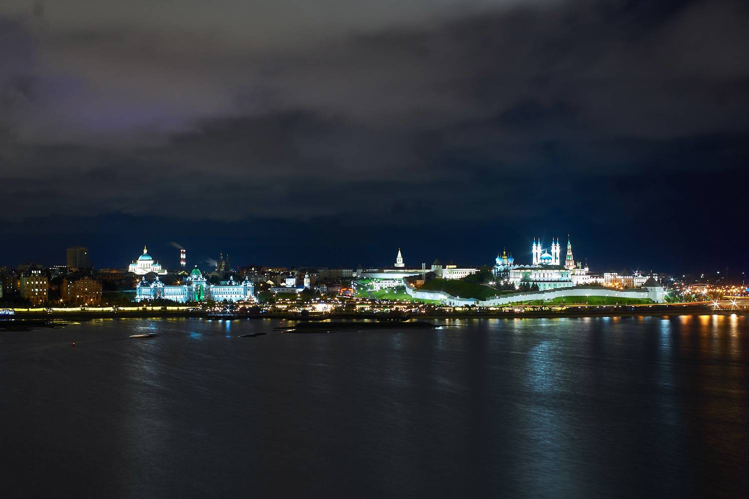 night, kazan, russia, Сторчилов Павел