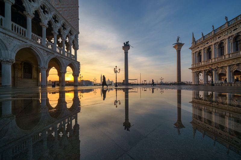 Italy, venice, cityscape, city, sunrise, Veneziaphoto preview
