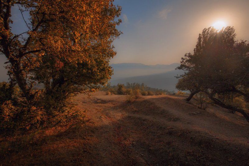 вечер, крым, свет Покойphoto preview