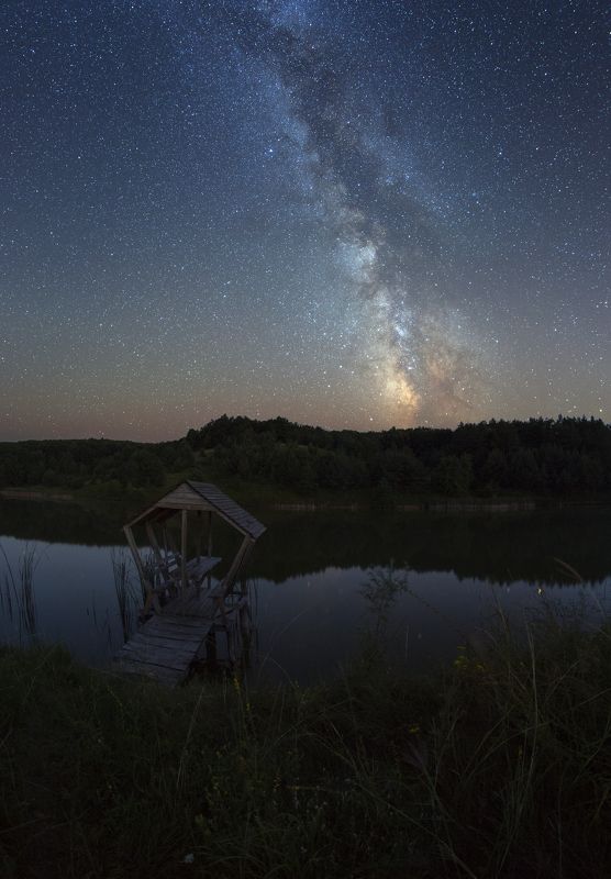 небо, звезды, млечный путь, ночной пейзаж, ночь, зодиакальный свет, stars, milky way, nightscape Ночные пейзажи фото превью
