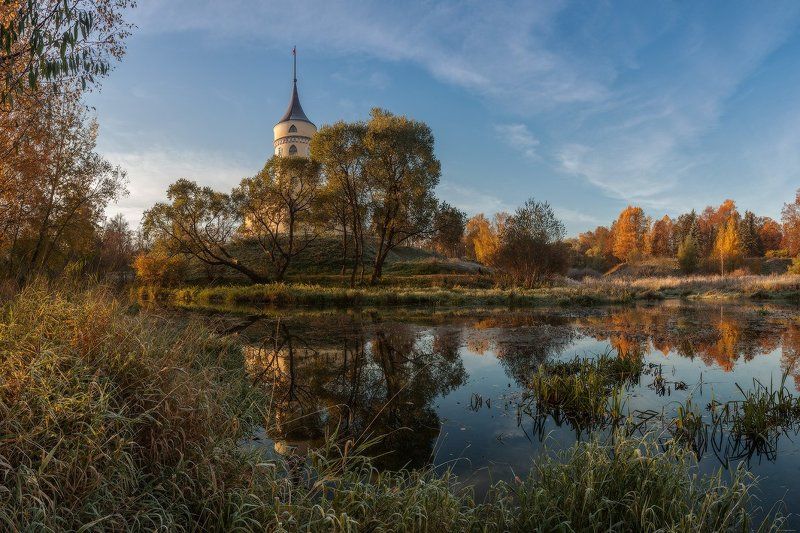 павловск, бип, мариенталь, славянка, тызва, осень, рассвет, россия про осень парка Мариенталь...photo preview